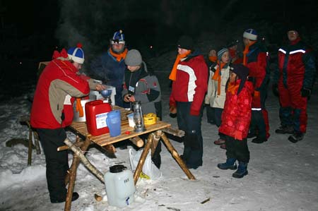varkkaansaar ruokailu